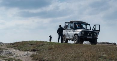 Визуальное знакомство с локацией: Белая скала